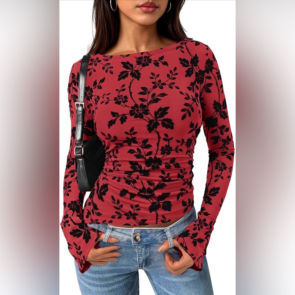 🆕Floral Long Sleeve Top